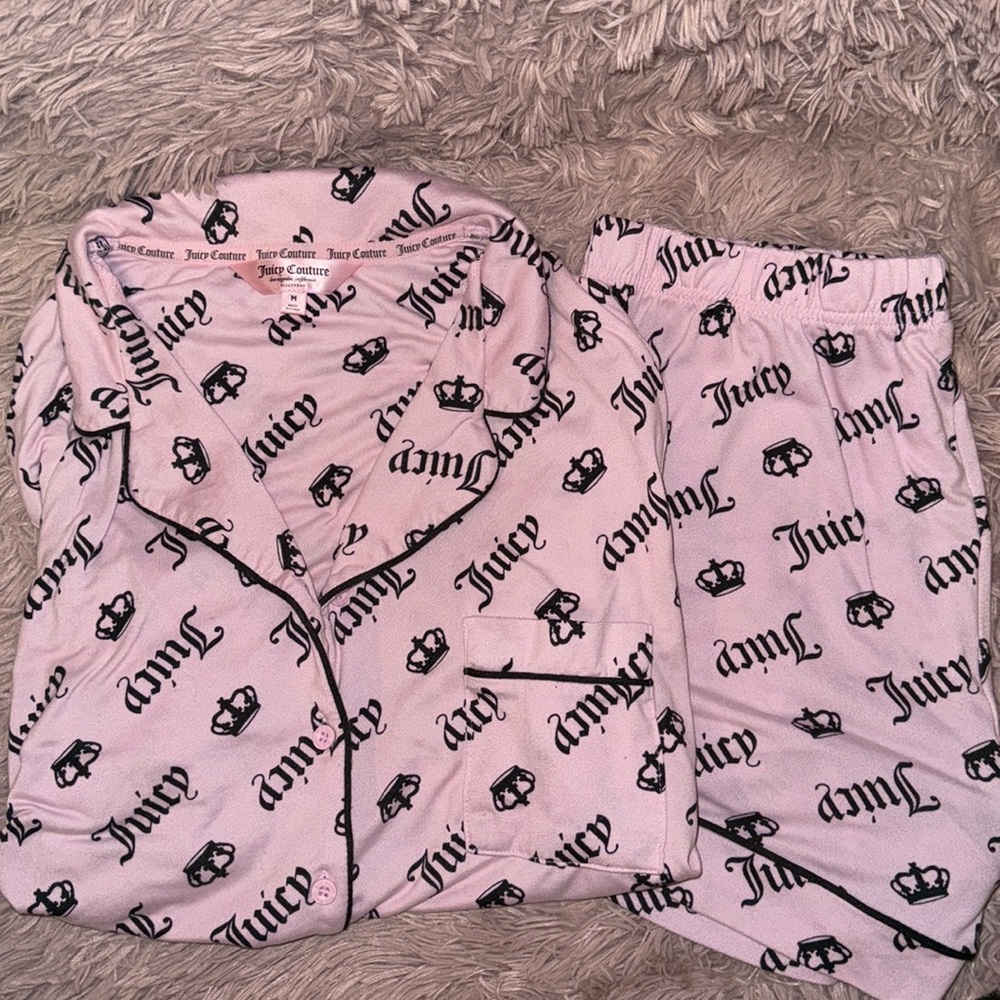 Juicy Couture Sleep Shorts & Top Set